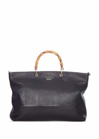 Gucci Pre-Owned сумка-тоут Bamboo на молнии