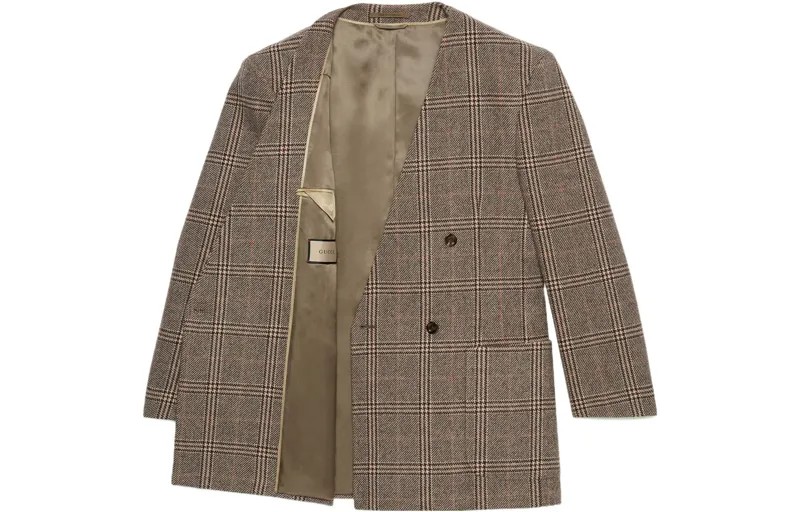 Мужской деловой костюм GUCCI, цвет Brown