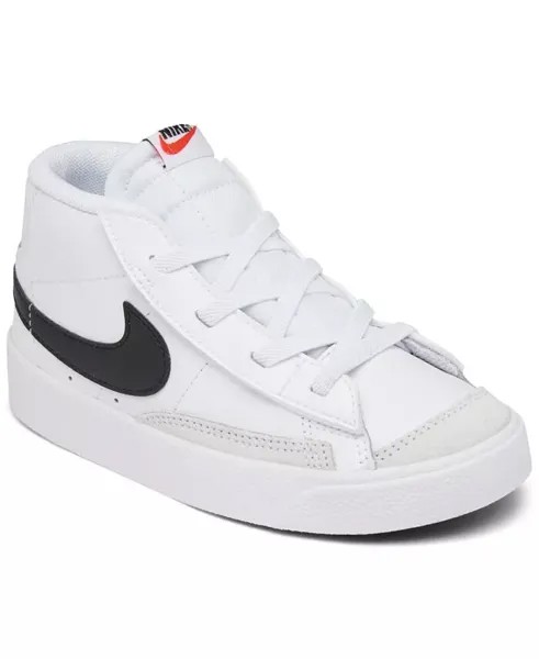 Повседневные кроссовки Toddler Kids Blazer Mid 77 от Finish Line Nike, белый