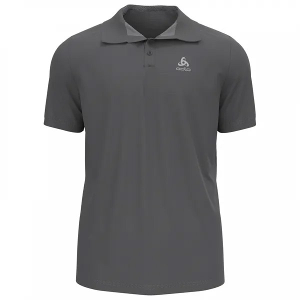Рубашка поло Odlo Polo Shirt S/S F Dry, цвет Odlo Steel Grey