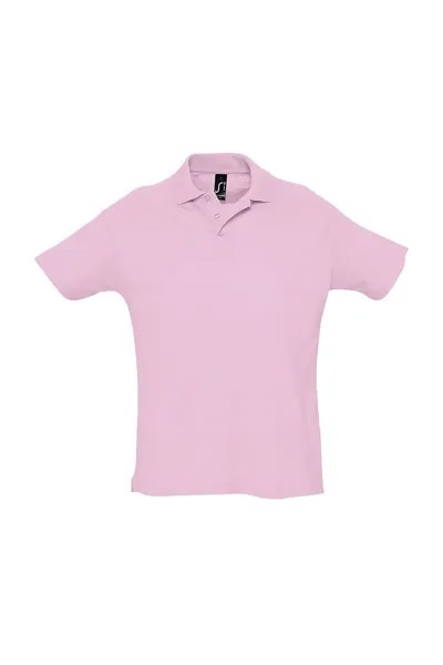 Рубашка поло с короткими рукавами Summer II Pique SOL'S, розовый