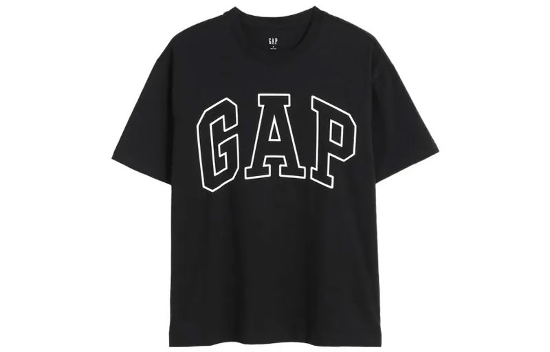 Футболка унисекс Gap, черный