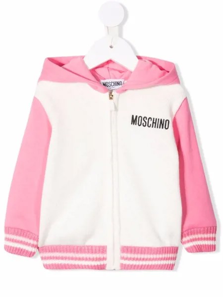 Moschino Kids худи с логотипом