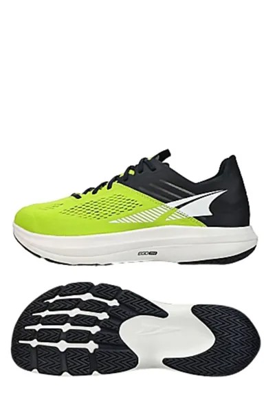 Мужские кроссовки Vanish Carbon черного/салатового цвета Altra