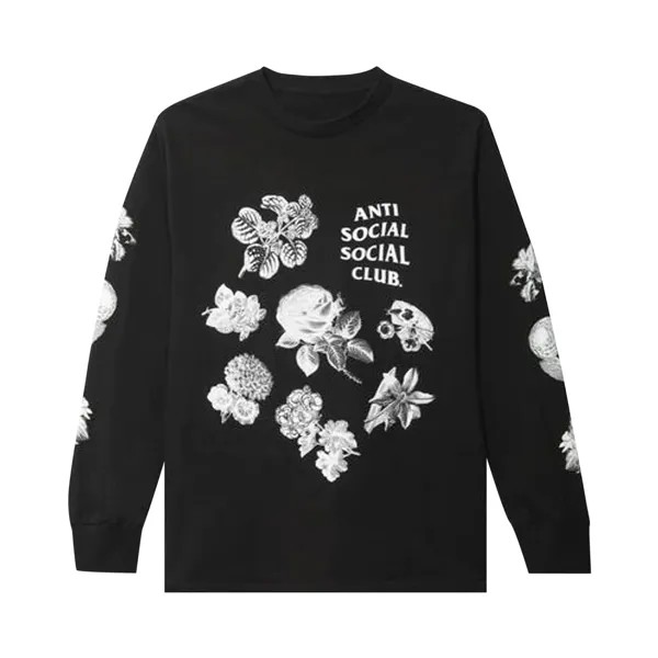 Футболка с длинными рукавами Anti Social Social Club Strange Arrangements, цвет Черный