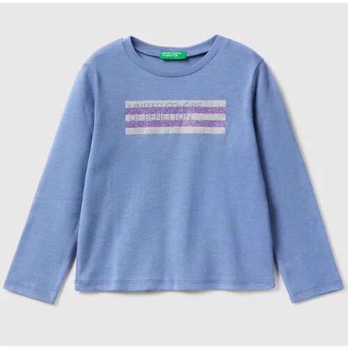 Лонгслив UNITED COLORS OF BENETTON, размер 116 (YS), синий
