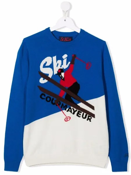 MC2 Saint Barth Kids джемпер вязки интарсия