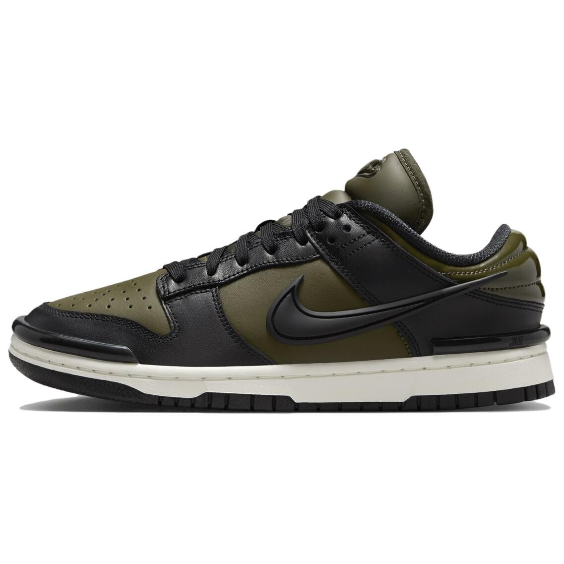 Кроссовки Nike Dunk Skateboarding Shoes Unisex Low-top Green/black, черный