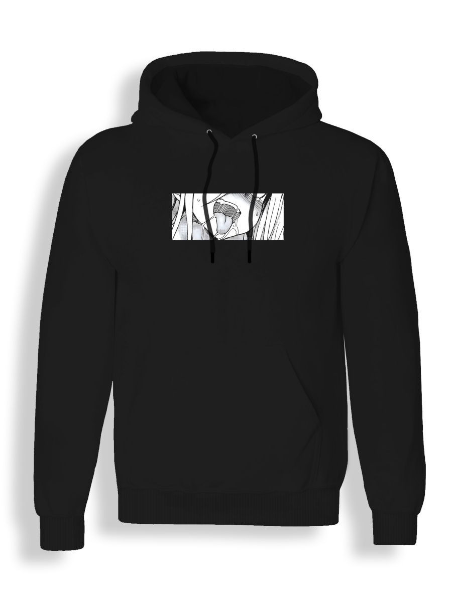 Худи унисекс СувенирShop Ахегао/Аниме/Хентай/Тян 10 черное S