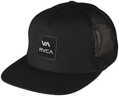 Кепка RVCA All The Way Tech Trucker — черная — новинка