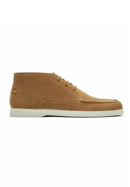 Ботильоны на шнуровке Massimo Dutti SPLIT, коричневый