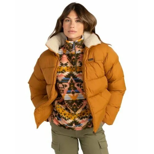 Куртка BILLABONG january puffa, размер L, коричневый