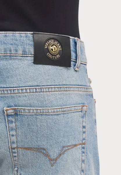 Джинсы узкого кроя NARROW DUNDEE Versace, синий