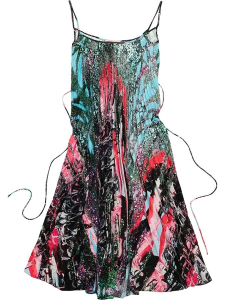 Christopher Kane Mindscape pleated dress
