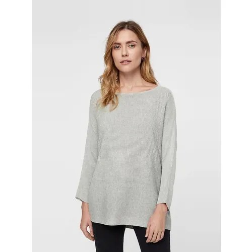 Vero Moda, пуловер женский, Цвет: светло-серый, размер: XS
