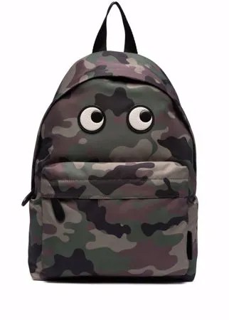 Anya Hindmarch рюкзак Eyes с камуфляжным принтом