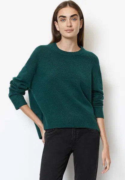 Джемпер Marc O'Polo DENIM CUFF HEM, темно-бирюзовый
