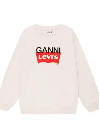 GANNI толстовка с разрезом сзади из коллаборации с Levi’s®