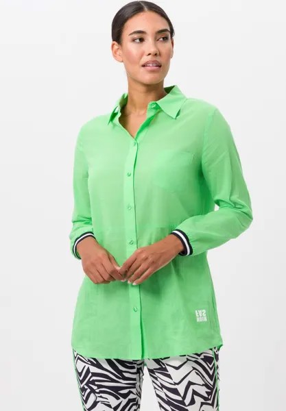 Блузка-рубашка TUZZI, цвет fresh green