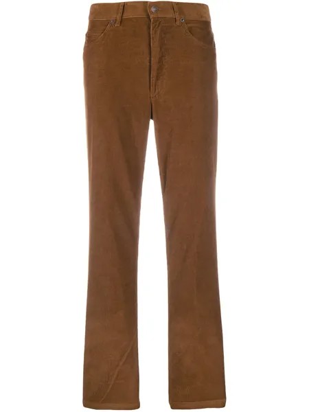 Marc Jacobs вельветовые брюки с подворотами