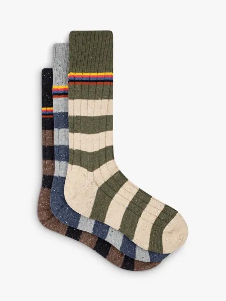 Массивные носки в полоску Paul Smith, полоса неп