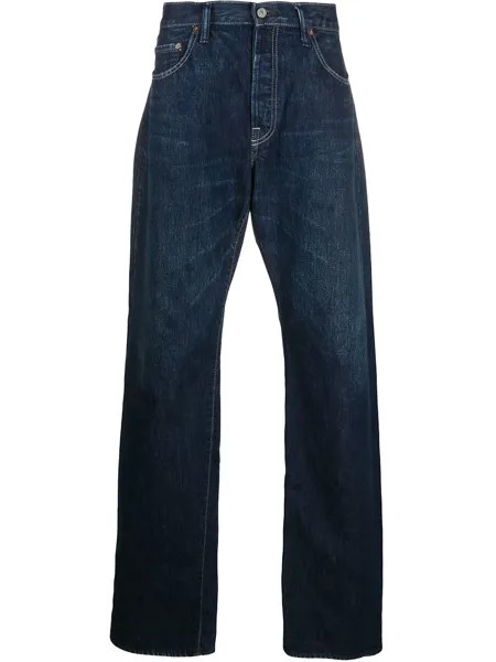 Yohji Yamamoto Pre-Owned джинсы свободного кроя 2000-х годов