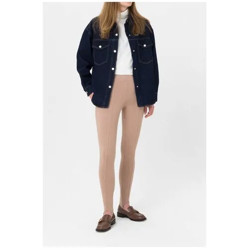 Трикотажные легинсы со штрипками Ennergiia SS22-W011 Черный 48