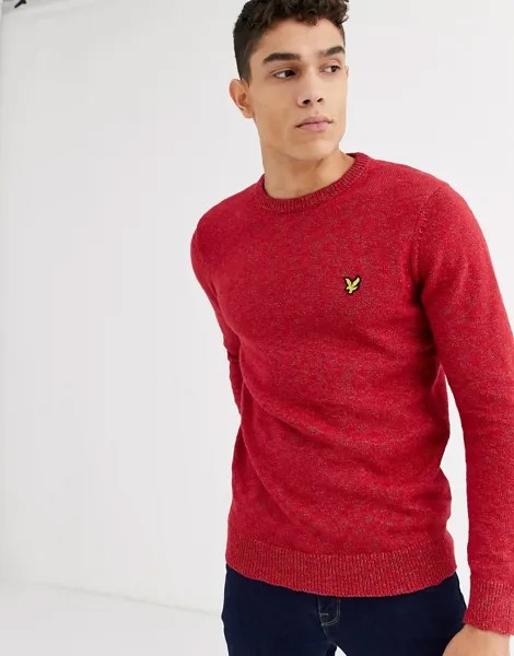 Джемпер Lyle & Scott-Красный