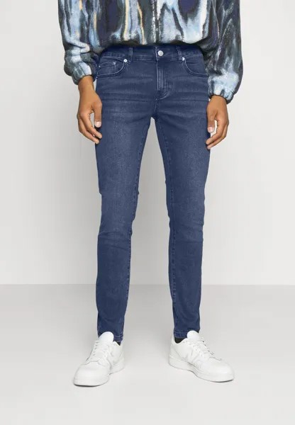 Джинсы Skinny Fit ONSWARP SKINNY Only & Sons, темно-синий деним