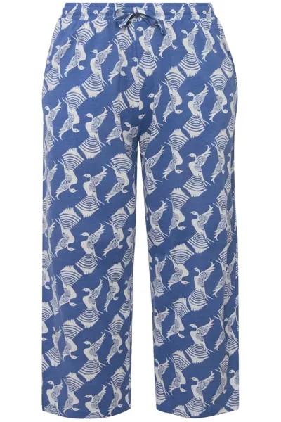 Пижамные штаны Ulla Popken, пыльно-синий