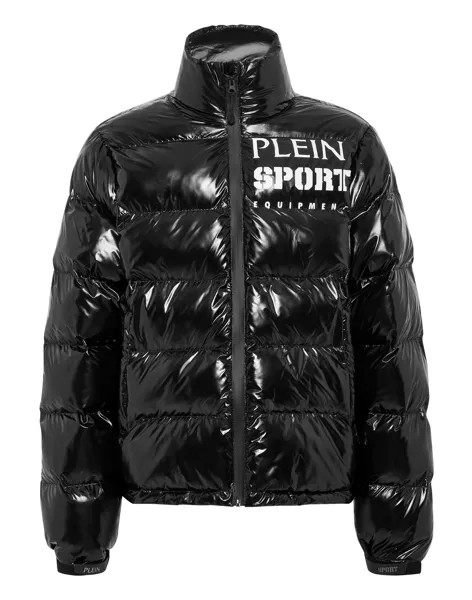 Нейлоновая куртка Plein Sport, черный