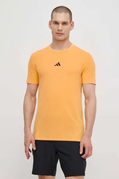 Тренировочная рубашка D4T adidas Performance, желтый
