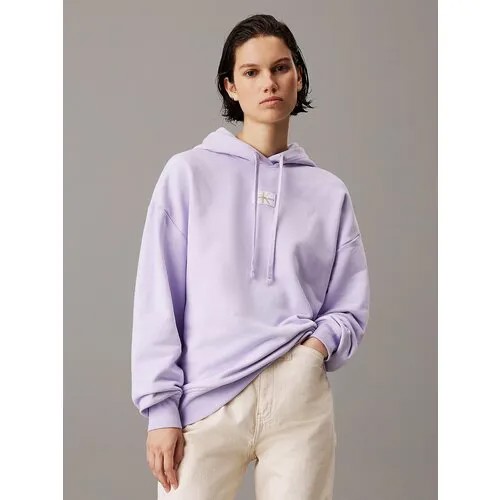 Худи Calvin Klein Jeans, размер M, , сиреневый