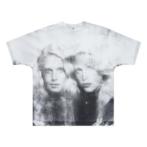 Футболка Ader Error Twin Face T-Shirt, кремовый