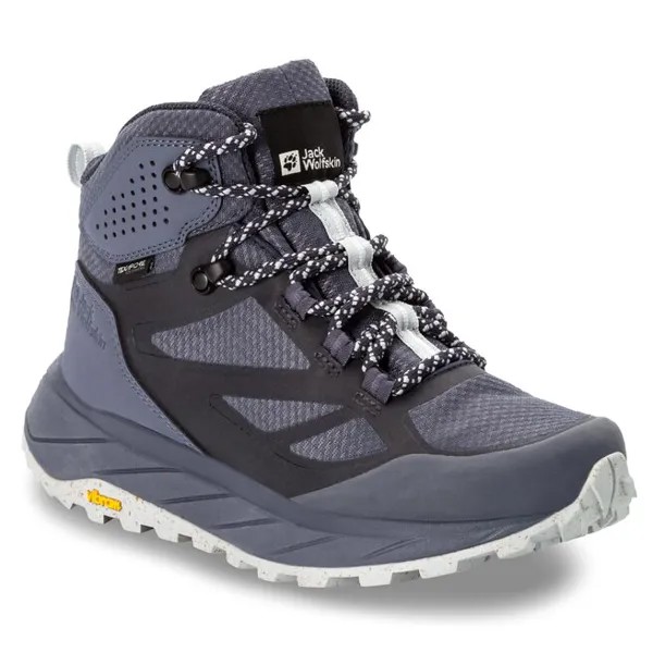 Ботинки Jack Wolfskin TerraventureTexapore Mid, серый