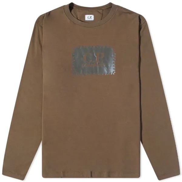 Футболка C.P. Company Long Sleeve Patch Logo Tee