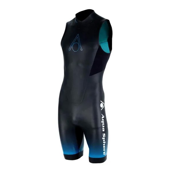 Мужские шорты из неопрена для плавания на открытой воде толщиной 1,5 мм Aquaskin V3 AQUASPHERE, цвет schwarz
