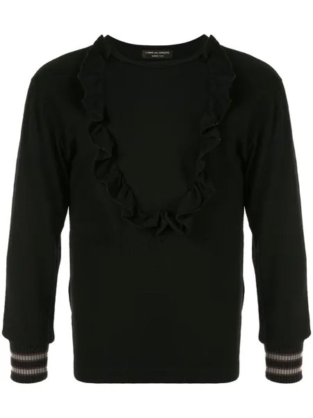 Comme Des Garçons Pre-Owned джемпер с оборками