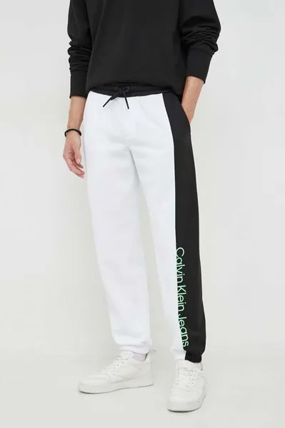 Спортивные брюки Calvin Klein Jeans, белый