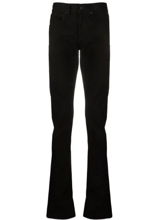 Off-White расклешенные джинсы Diagonals