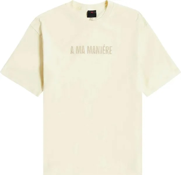 Футболка Air Jordan x A Ma Maniére T-Shirt 'Coconut Milk', кремовый