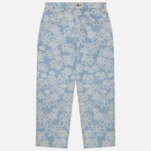 Мужские джинсы Butter Goods Flowers Denim голубой, Размер 36