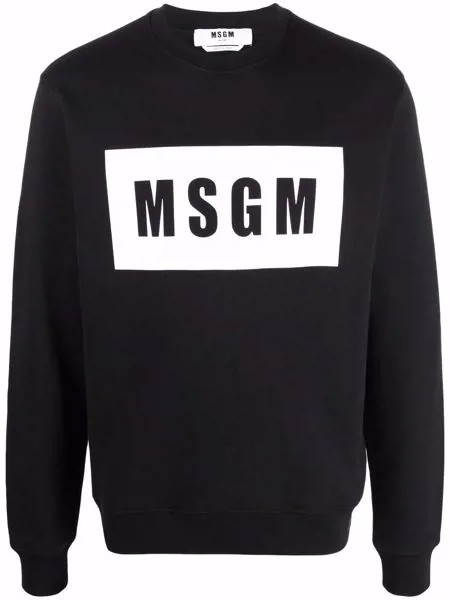 MSGM толстовка с логотипом