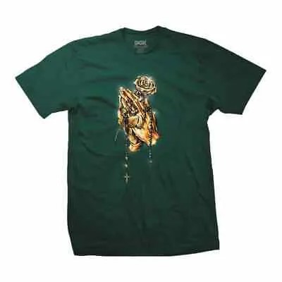 Футболка с короткими рукавами DGK Dirty Ghetto Kids Golden Blessings (Forest Green)