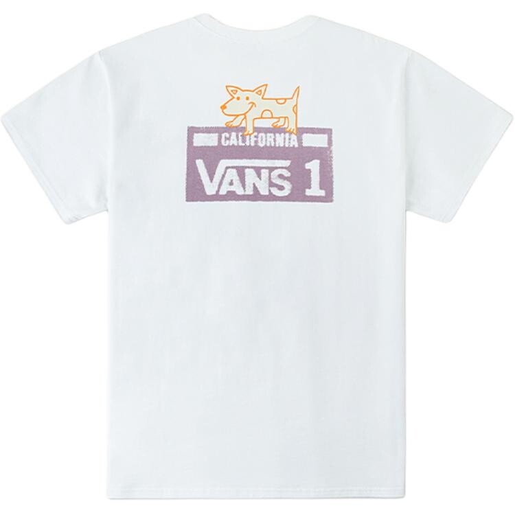 Футболка женская белая Vans