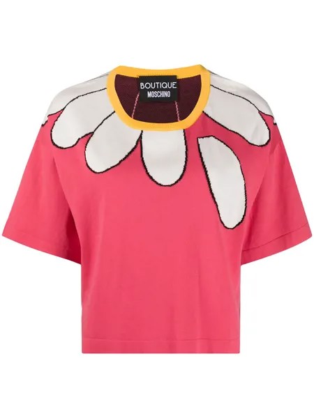 Boutique Moschino футболка из джерси