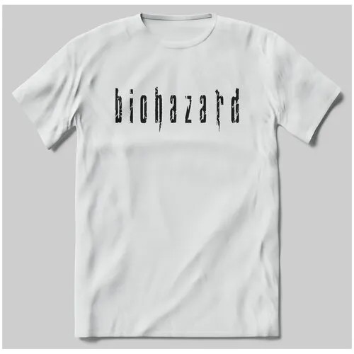 Футболка с принтом Biohazard