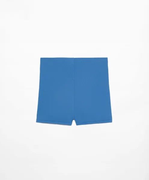 Шорты для плавания Oysho Rib Hot Pant, синий