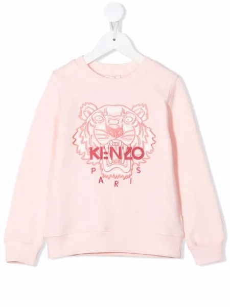 Kenzo Kids толстовка с вышитым логотипом