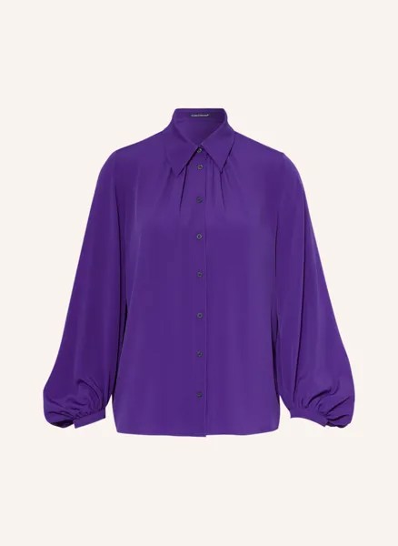 Блуза рубашка LUISA CERANO mit Seide, темно-фиолетовый